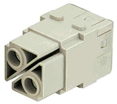 Harting Double module, female, 2 contacts, c/s 16 - 35mm², 100A Harting